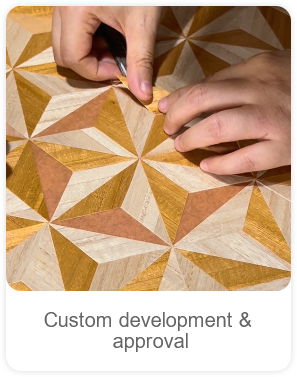 Custom development & approval